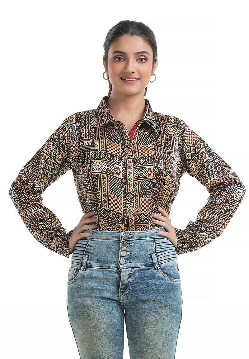 Black Partywear Shirt