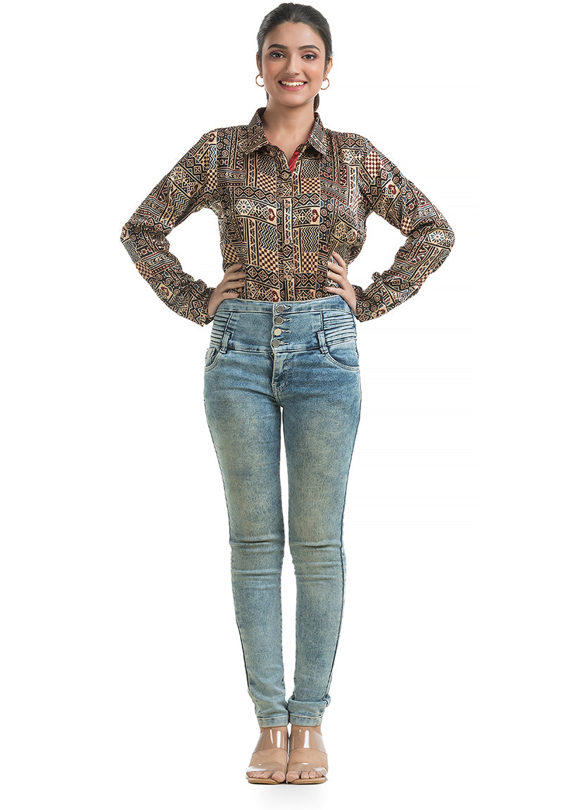 Black Partywear Shirt