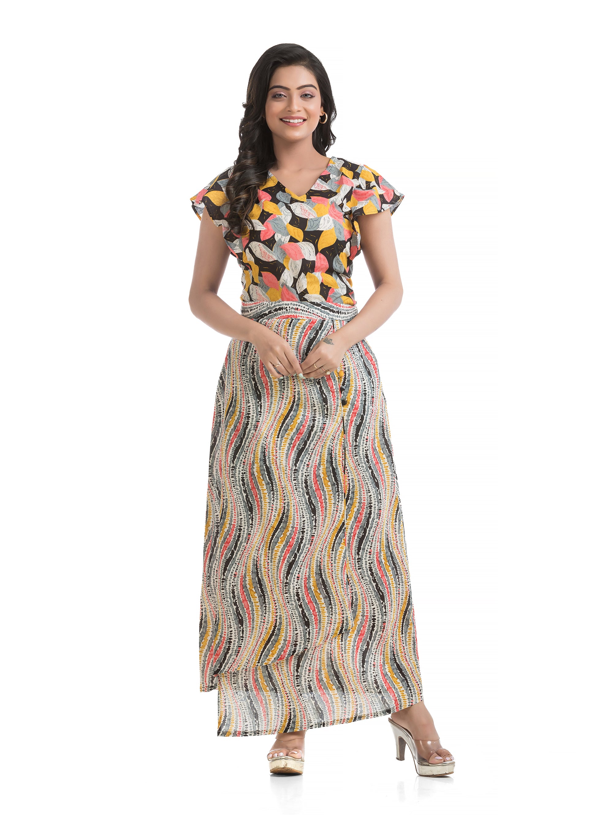 Black Retro Co-Ord Set