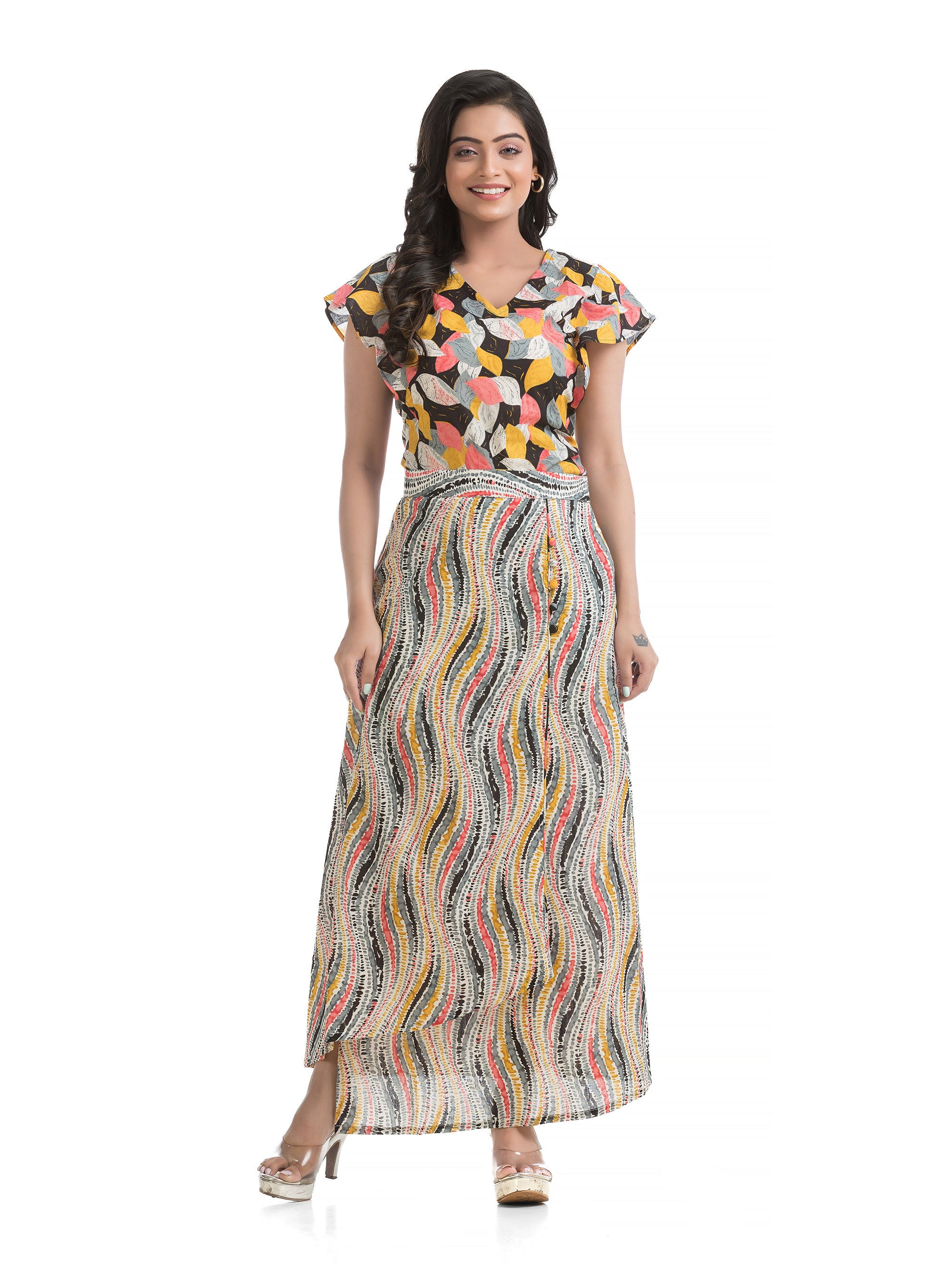 Black Retro Co-Ord Set