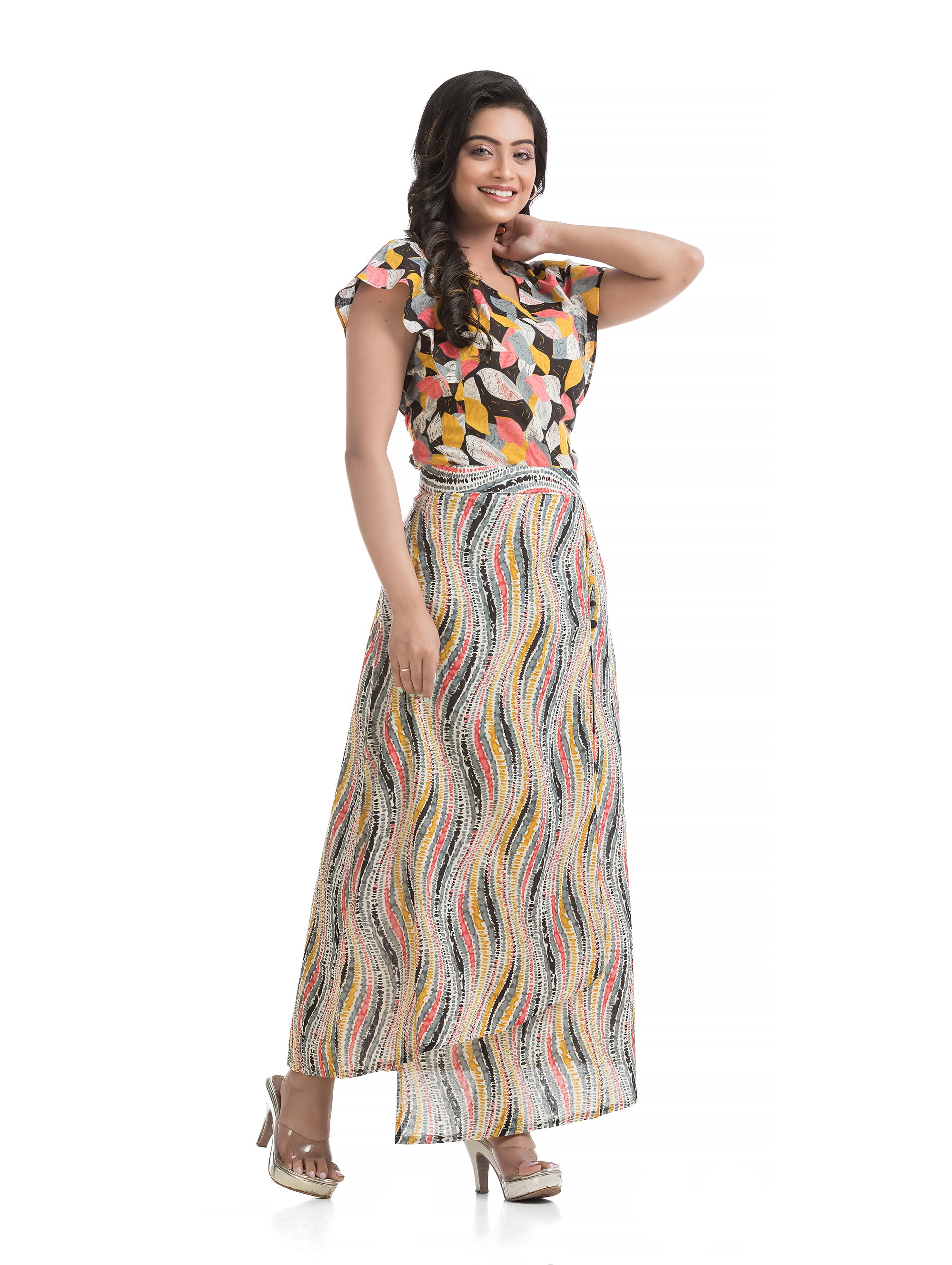 Black Retro Co-Ord Set