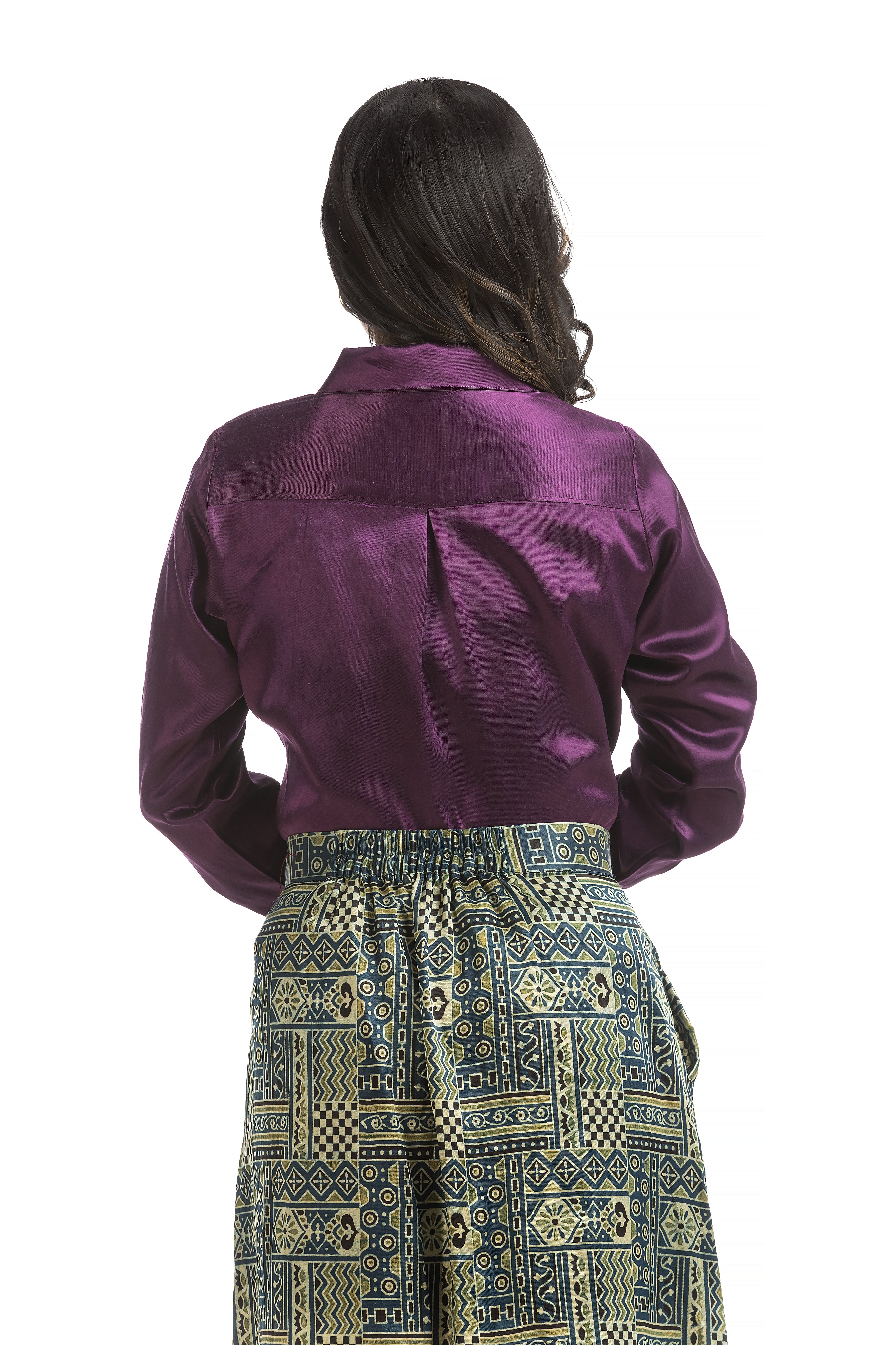 Purple Full Sleeves Shirt