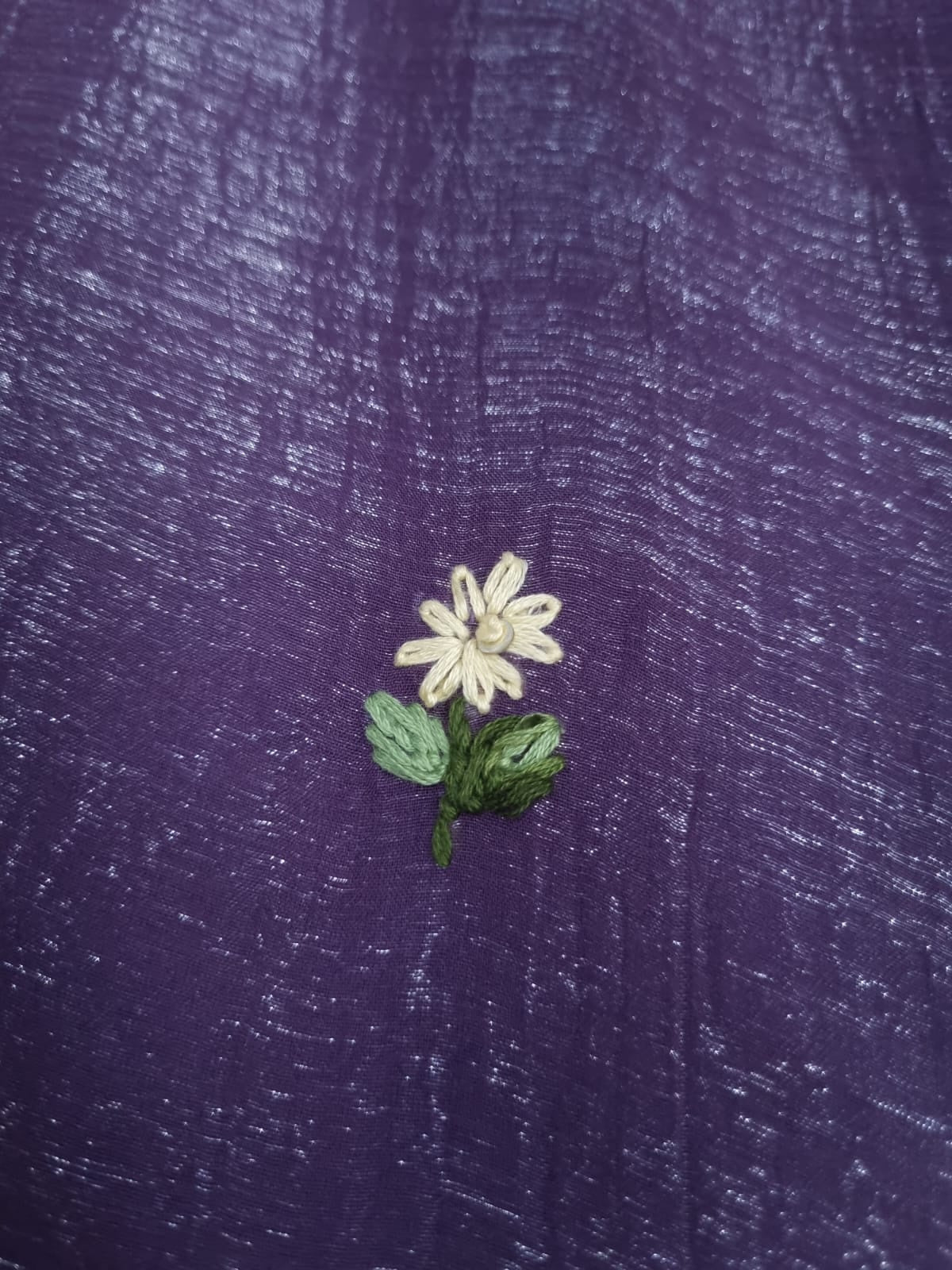 Women's Lavender Handwork Kurti