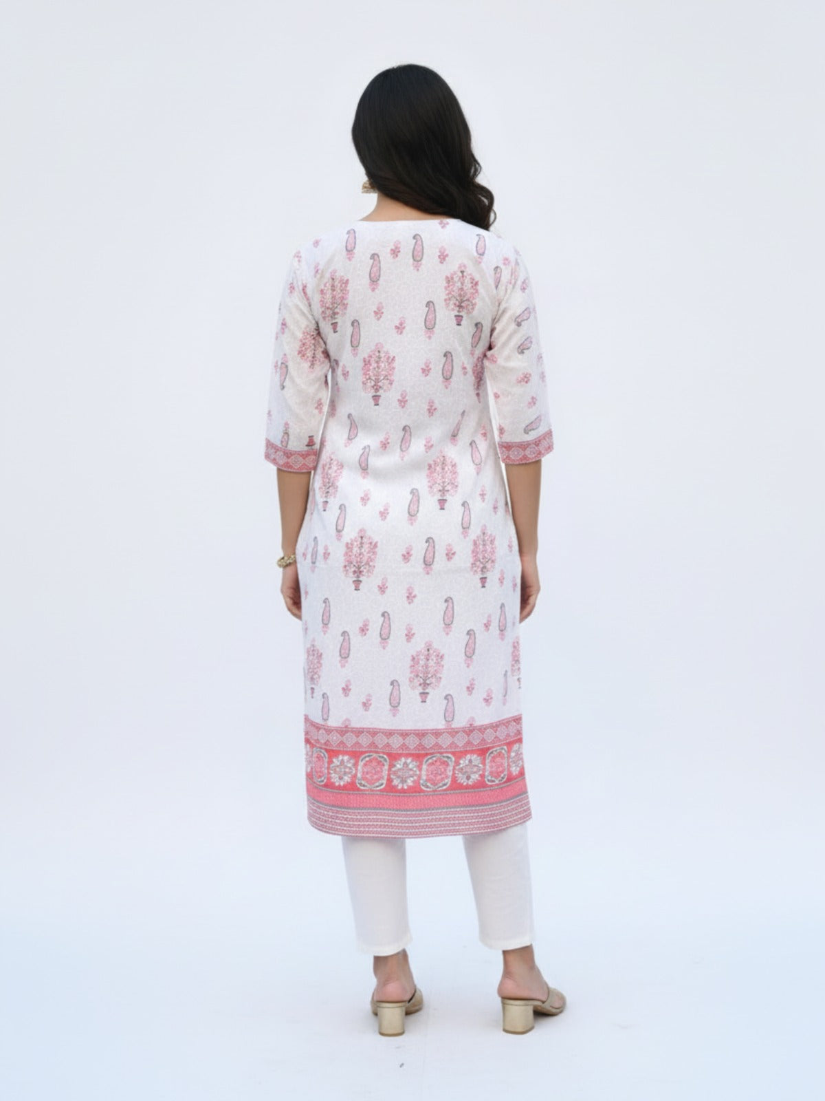 Women's 3/4th Sleeves Kurti