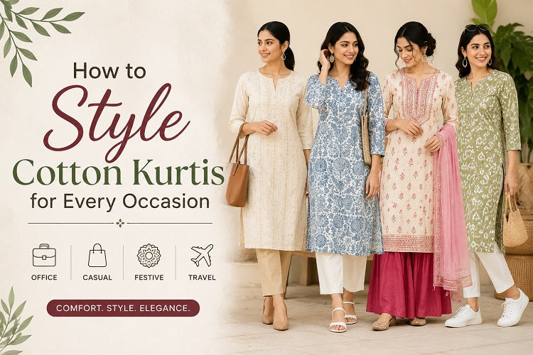 How to Style Cotton Kurtis for Every Occasion