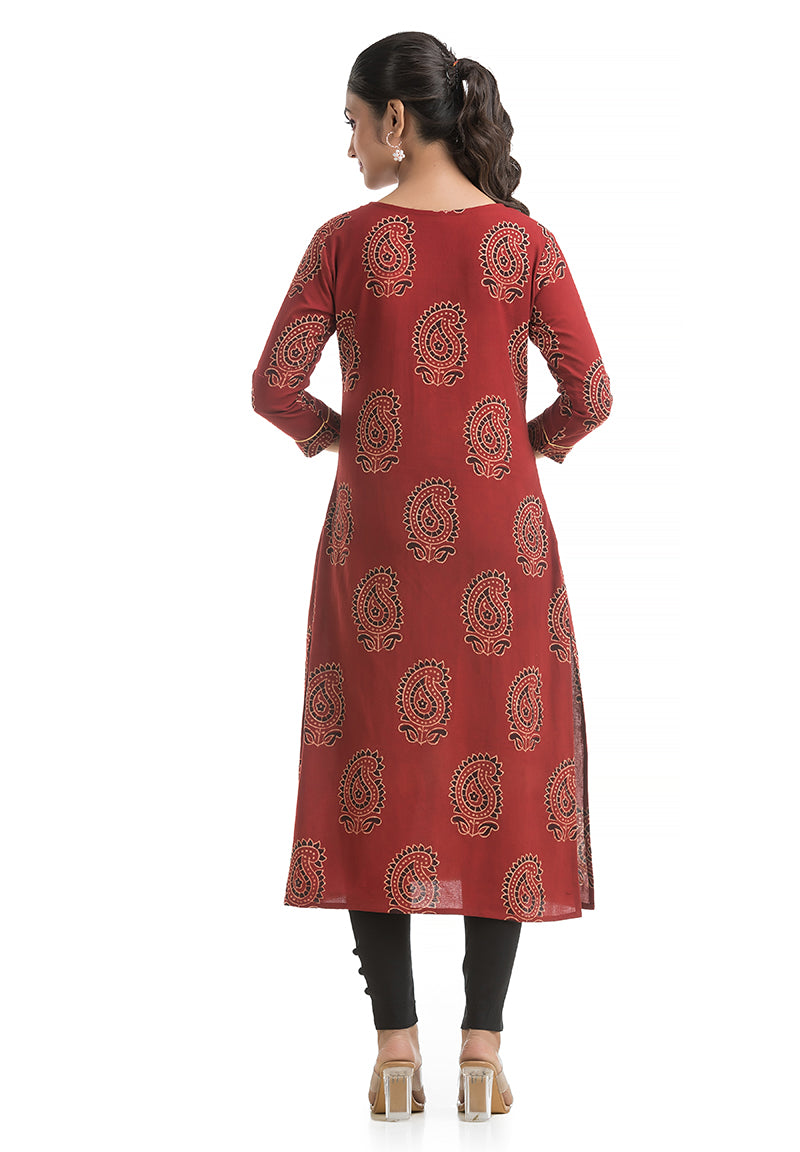 Traditional Block Printed Kurti