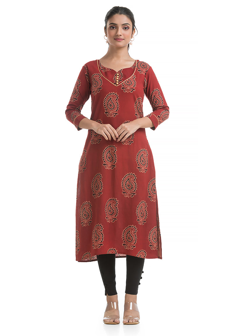 Traditional Block Printed Kurti