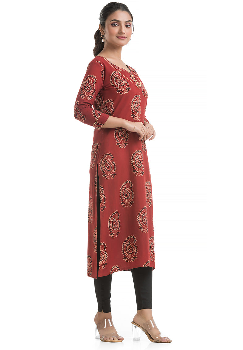 Traditional Block Printed Kurti