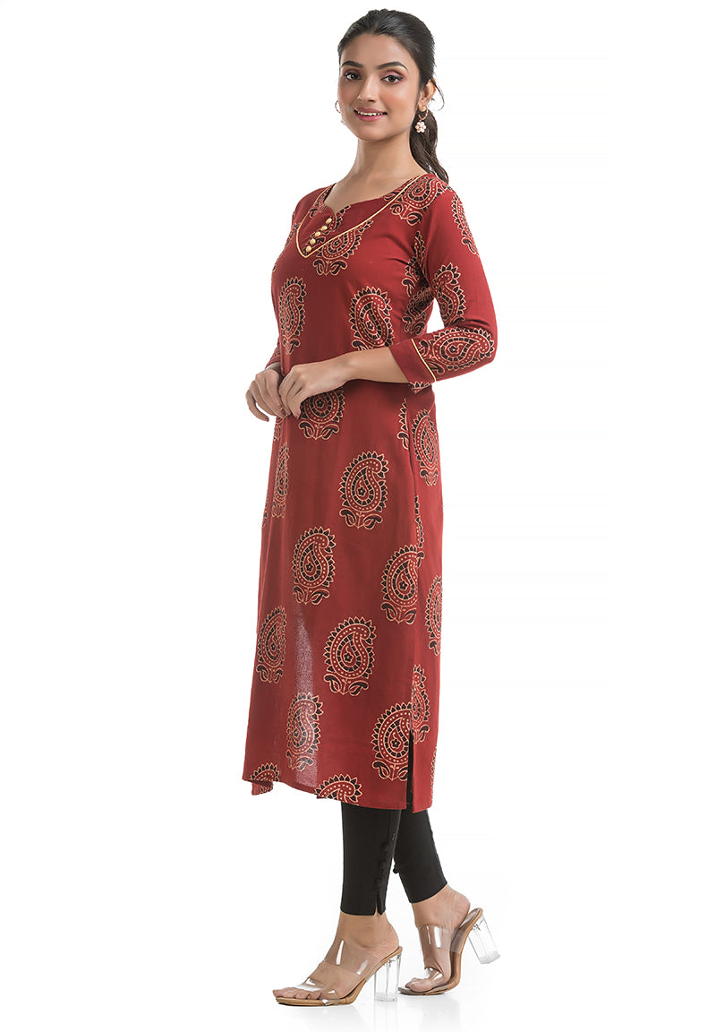 Traditional Block Printed Kurti