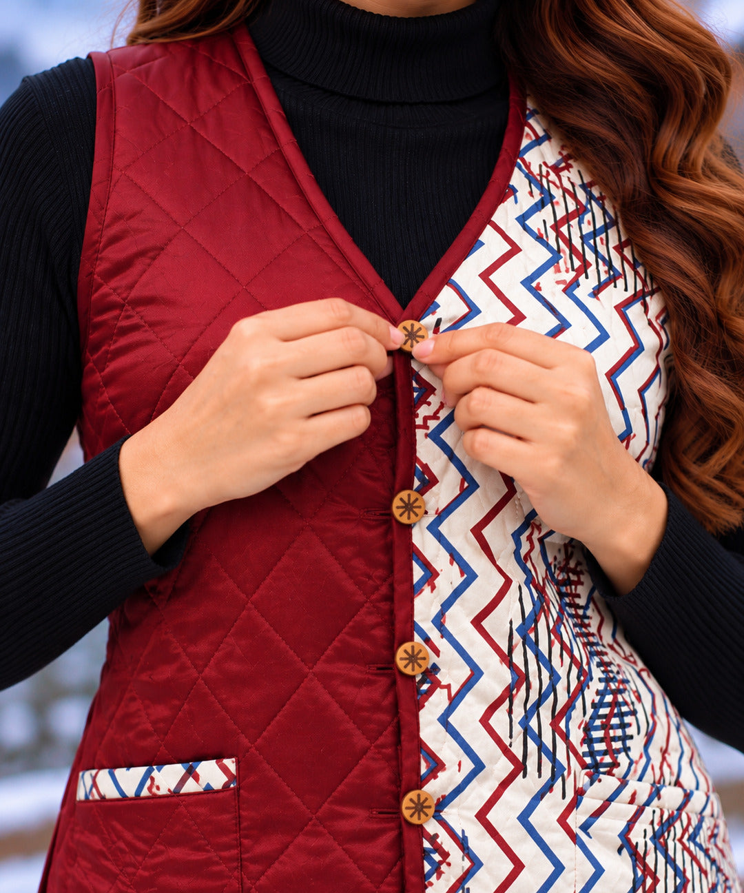 Colorful women's multicolour jacket by Crazy Needle Online featuring a vibrant, stylish design perfect for casual wear.